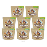 Hersheys Kisses Milk Chocolate with Almonds Candy 10Oz (Pack of 8)