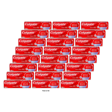 Colgate Optic White Advanced Sparkling Mint Toothpaste 4.5Oz (Pack of 24)