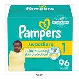 Pampers Swaddlers Active Newborn Baby Diapers 66.4Oz (Pack of 1)