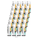 Zebra Pen bLen Retractable Ballpoint Pen Bold Point 0.7mm White Barrel Black Ink 2 Count 1.13oz (Pack of 72)