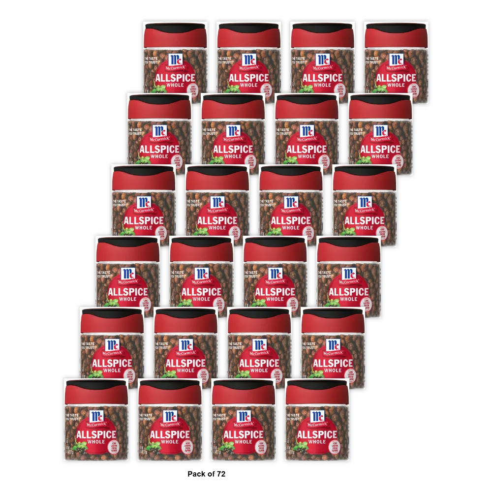 McCormick Whole Allspice 0.75Oz (Pack of 72)