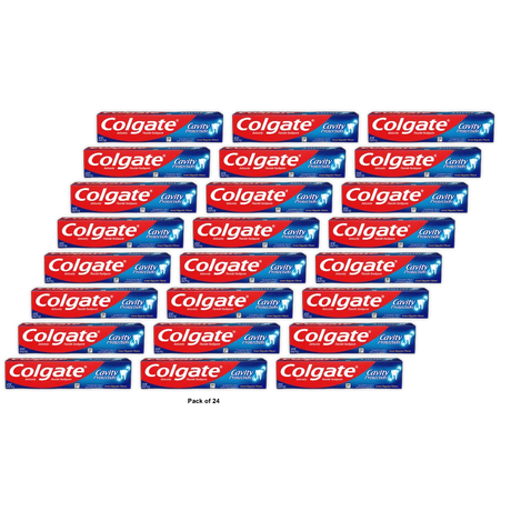 Colgate Cavity Protection Fluoride Toothpaste 4Oz (Pack of 24)