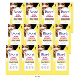 Biore Ultra Deep Cleansing Pore Strips For Nose 0.3Oz (Pack Of 12)