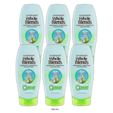 Garnier Whole Blends Coconut Water & Aloe Vera Conditioner 12.5oz (Pack of 6)