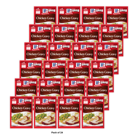 McCormick Chicken Gravy Mix 0.87Oz (Pack of 24)