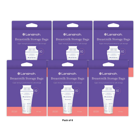 Breast Milk Storage Bags By Lansinoh50 Ea 8.48oz (Pack of 6)