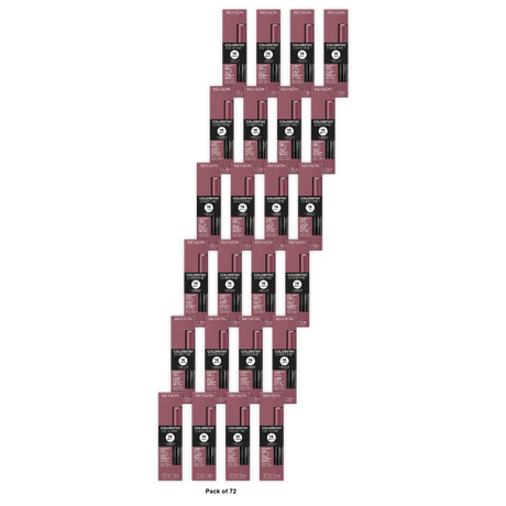 Revlon Colorstay Overtime Lip Color With Softflex Everlasting Rum #370 0.07Oz (Pack Of 72)