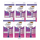 BIC Soleil Clic Razor 5 Pack 3.36oz (Pack of 72)
