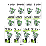 Schick Xtreme 3 Pivotball Disposable Razors For Men3 Ea 1.13Oz (Pack Of 12)
