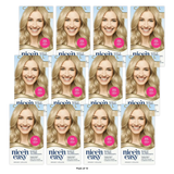 Clairol Nice & Easy Permanent Hair Color 9A Light Ash Blonde Kit 6.26Oz (Pack of 12)