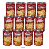 Campbell's Chunky Classic Chicken Noodle Soup 18.6Oz (Pack of 12)