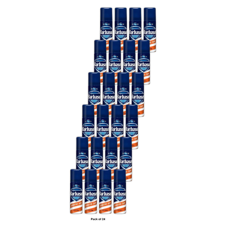 Barbasol Shave Cream Sensitive Skin Travel Size 2Oz (Pack of 24)