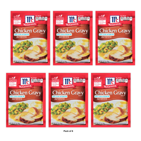 Mccormick Chicken Gravy Mix 0.87 Oz (Pack Of 12)