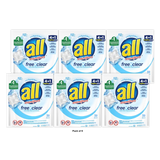 All Mighty Pacs Free & Clear 39 Count 25.8oz (Pack of 6)