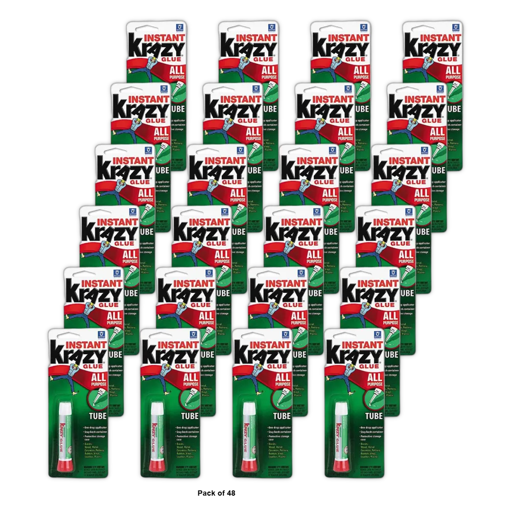 All Purpose Instant Krazy Glue0.07Oz (Pack Of 48)