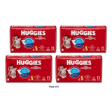 Huggies Little Snugglers Hypoallergenic and Latex-Free Diapers Newborn 19.2Oz (Pack of 4)