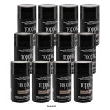 Toppik Hair Building Fibers Light Brown 0.42Oz (Pack Of 12)