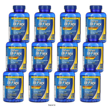 Osteo Bi-Flex Joint Health Triple Strength With Vitamin D Tablets120 Ea 11oz (Pack of 12)