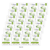 Dove Cool Moisture Beauty Bar Soap Cucumber And Green Tea 2 Ea 3.75Oz (Pack of 24)