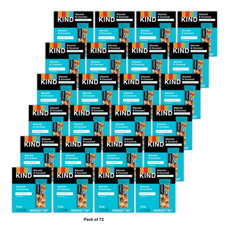 Kind Fruit And Nut Bar Almond And Coconut 1.4Oz (Pack of 72)