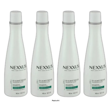 Nexxus Diametress Weightless Volume Hair Shampoo 13.5Oz (Pack of 4)