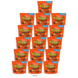 Hersheys Reeses Miniatures Milk Chocolate Peanut Butter Cups Candy 17.6Oz (Pack of 16)