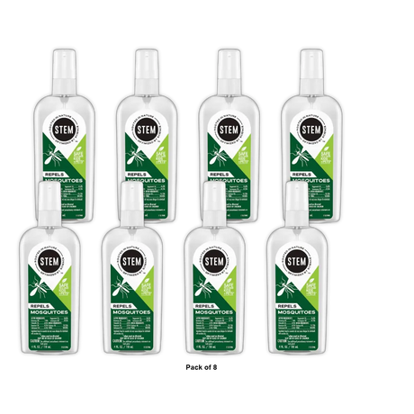 Stem Mosquito Repellent Spray With Botanical Extracts 4 Oz (Pack of 8)