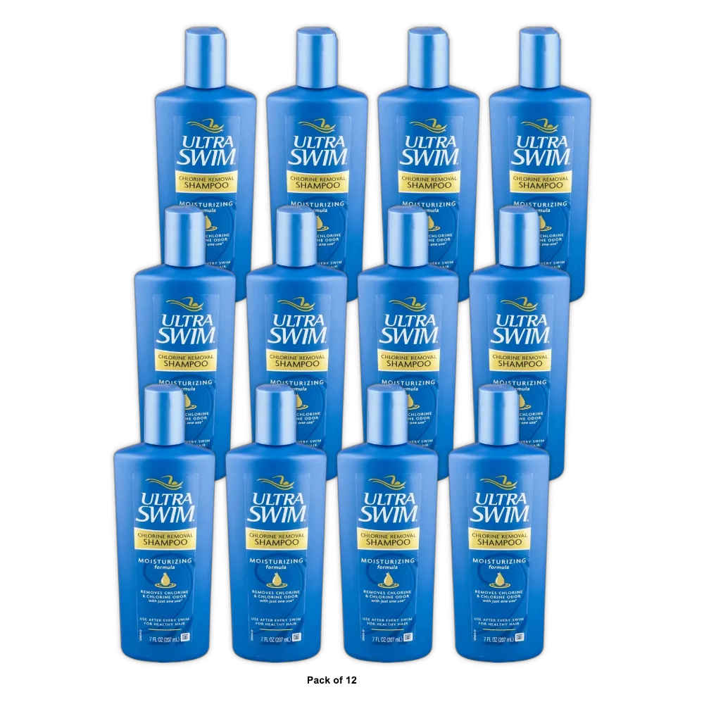 UltraSwim Dry and Damaged Hair Formula Ultra Repair Conditioner 7Oz (Pack of 12)