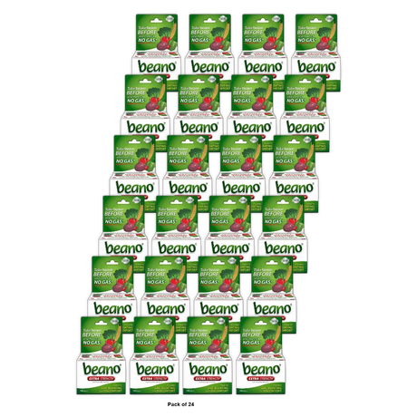 Beano Food Enzyme Supplement Tablets 2.08oz (Pack of 24)