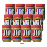 Jif Creamy Peanut Butter 16 Ounces (Pack of 12)