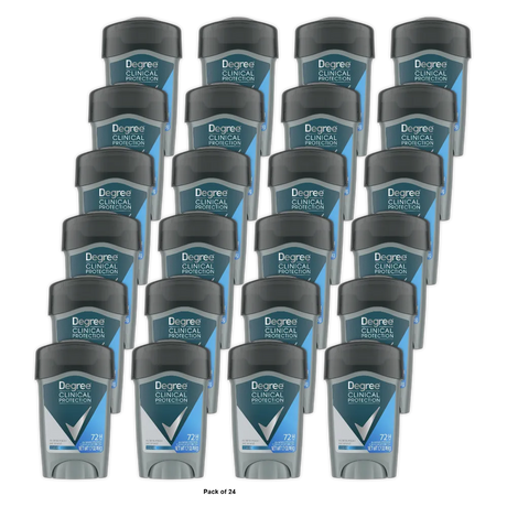 Degree Men Clinical + Antiperspirant And Deodorant Clean1.7Oz (Pack of 24)