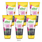 Alba Botanica Hawaiian Detox Anti-Pollution Volcanic Clay Cleanser 6Oz (Pack of 6)