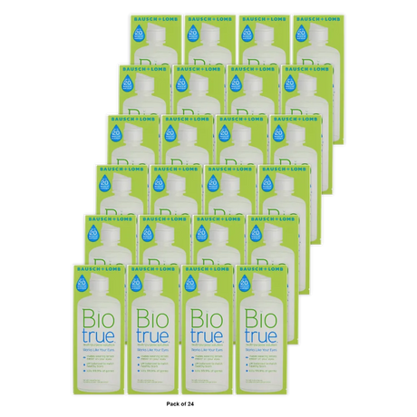 Bausch And Lomb Biotrue Multipurpose Solution For Soft Contact Lenses 10Oz (Pack of 24)