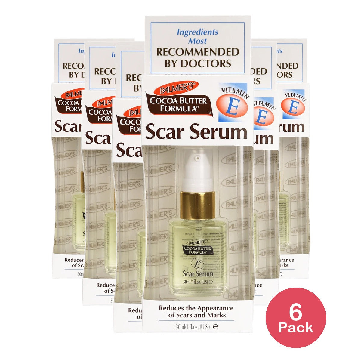Palmer's Cocoa Butter Formula Scar Serum 1 fl.oz. 1 Fl. Oz (Pack of 6)