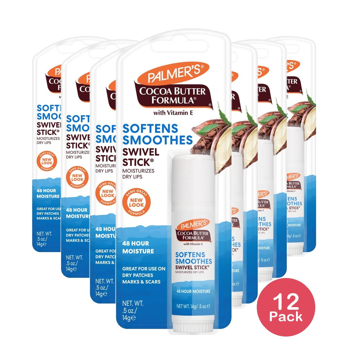 Palmer's Cocoa Butter Formula Swivel Stick .5 oz. 0.5 Oz (Pack of 12)