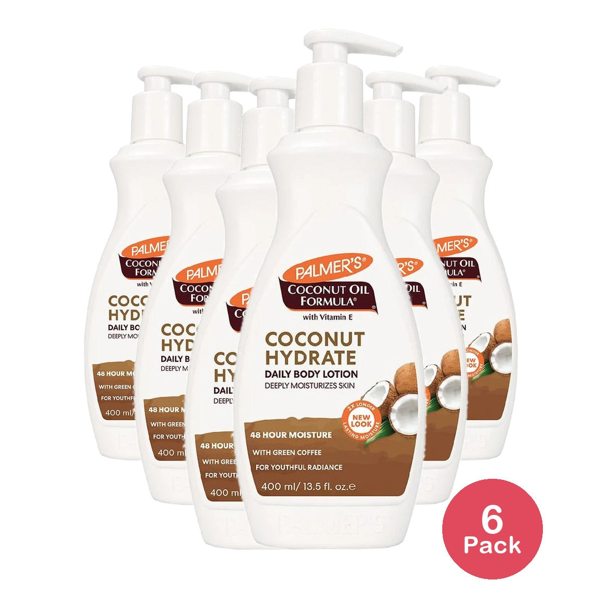 Palmer's Coconut Oil Formula Body Lotion 13.5 fl. oz. 13.5 Fl. Oz (Pack of 6)