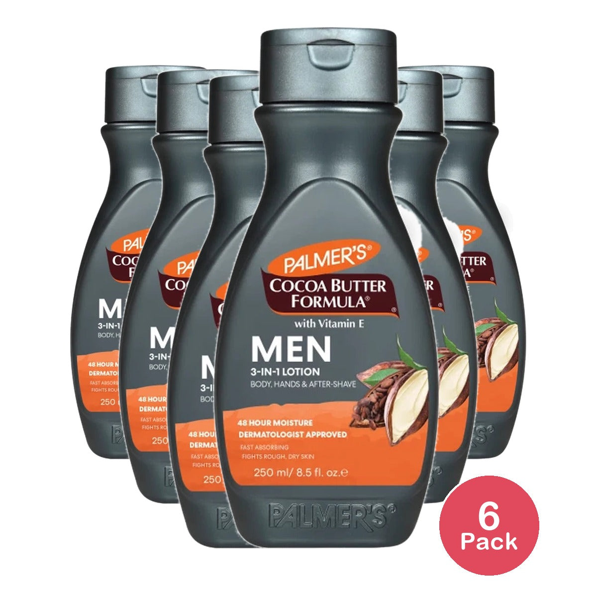 Palmer's Cocoa Butter Formula Men's Lotion 8.5 Fl. Oz (Pack of 6)
