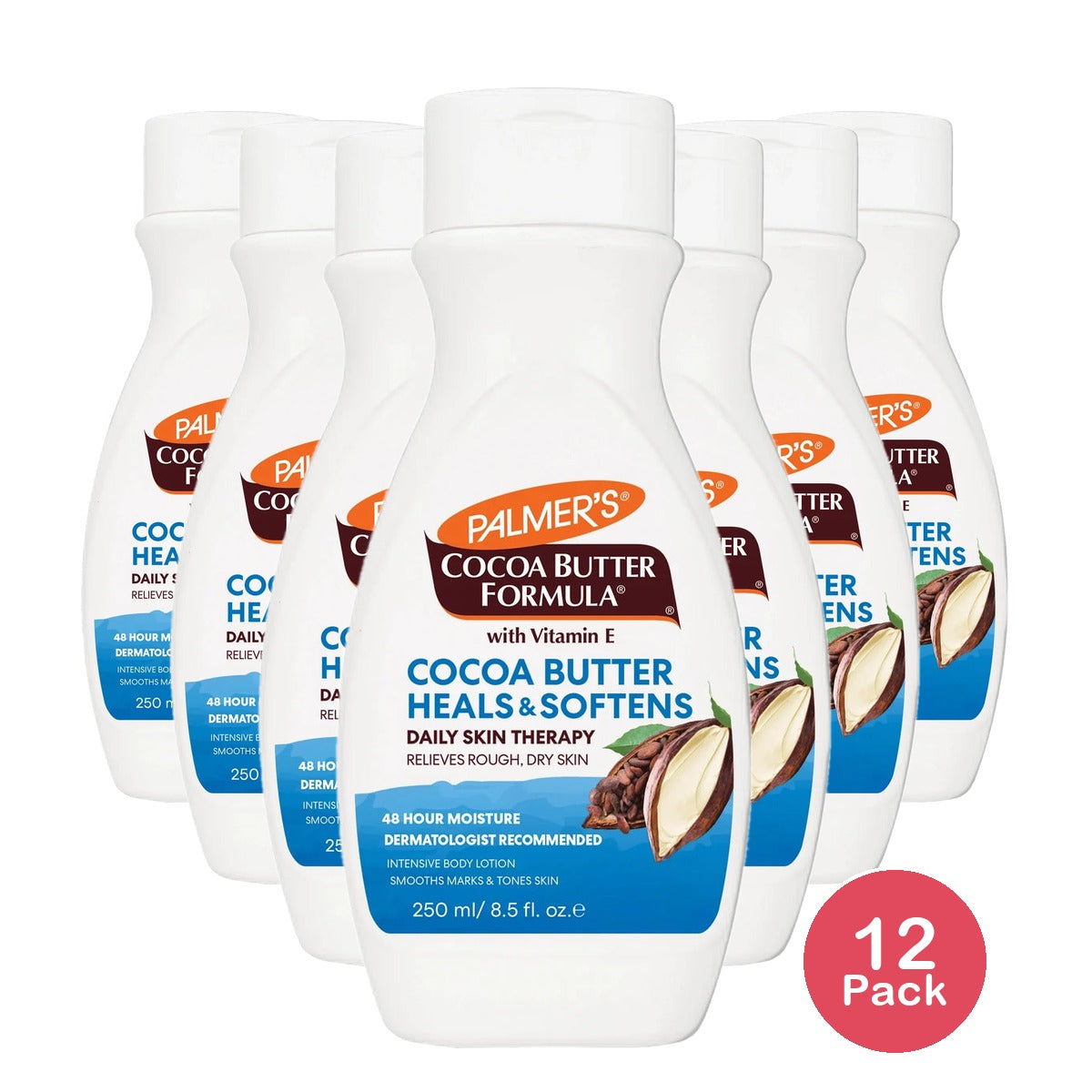 Palmers Cocoa Butter Formula Moisture Enriched Lotion With Vitamin E 8.5Oz (Pack of 12)