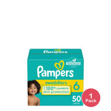 Pampers Swaddlers Active Baby Diaper Size 6 52 3.2Oz (Pack Of 1)