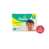 Pampers Swaddlers Diapers - Size 7 44 Count Ultra Soft Disposable Baby Diapers 50.4oz (Pack of 1)