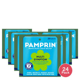 Pamprin Maximum Strength Multi-Symptom Menstrual Pain Relief Caplets 20 Ct 1.12 Oz (Pack of 24)