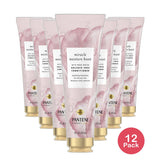 Pantene Pro V Nutrient Blends Miracle Moisture Boost Conditioner Rose Water 8Oz (Pack of 12)