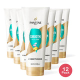 Pantene Pro-V Smooth & Sleek Conditioner 10.4 fl Oz (Pack of 12)
