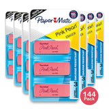 Paper Mate Pink Pearl Erasers Large (Pack of 144)