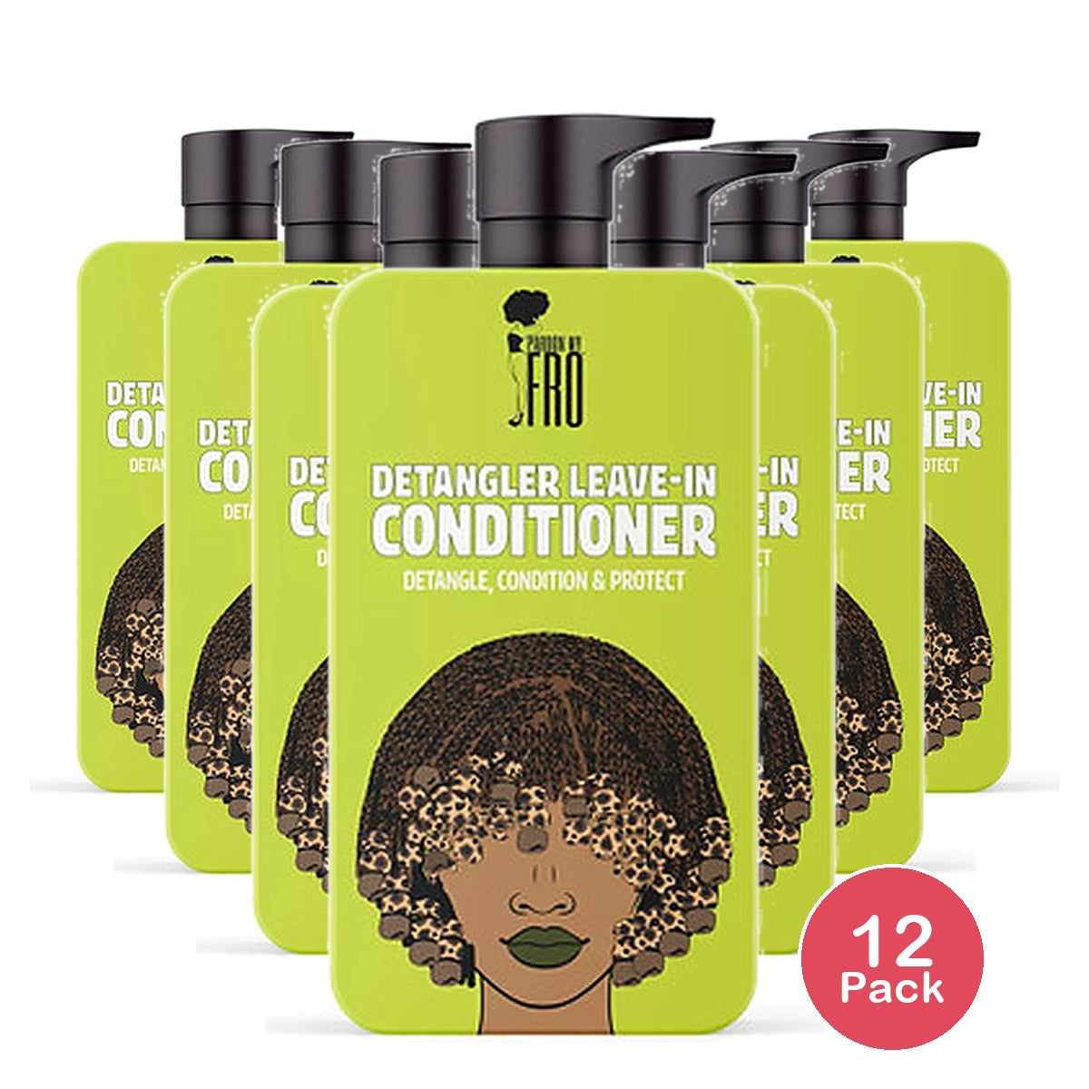 Pardon My Fro Leave-In Conditioner 3 Oz (Pack of 12)