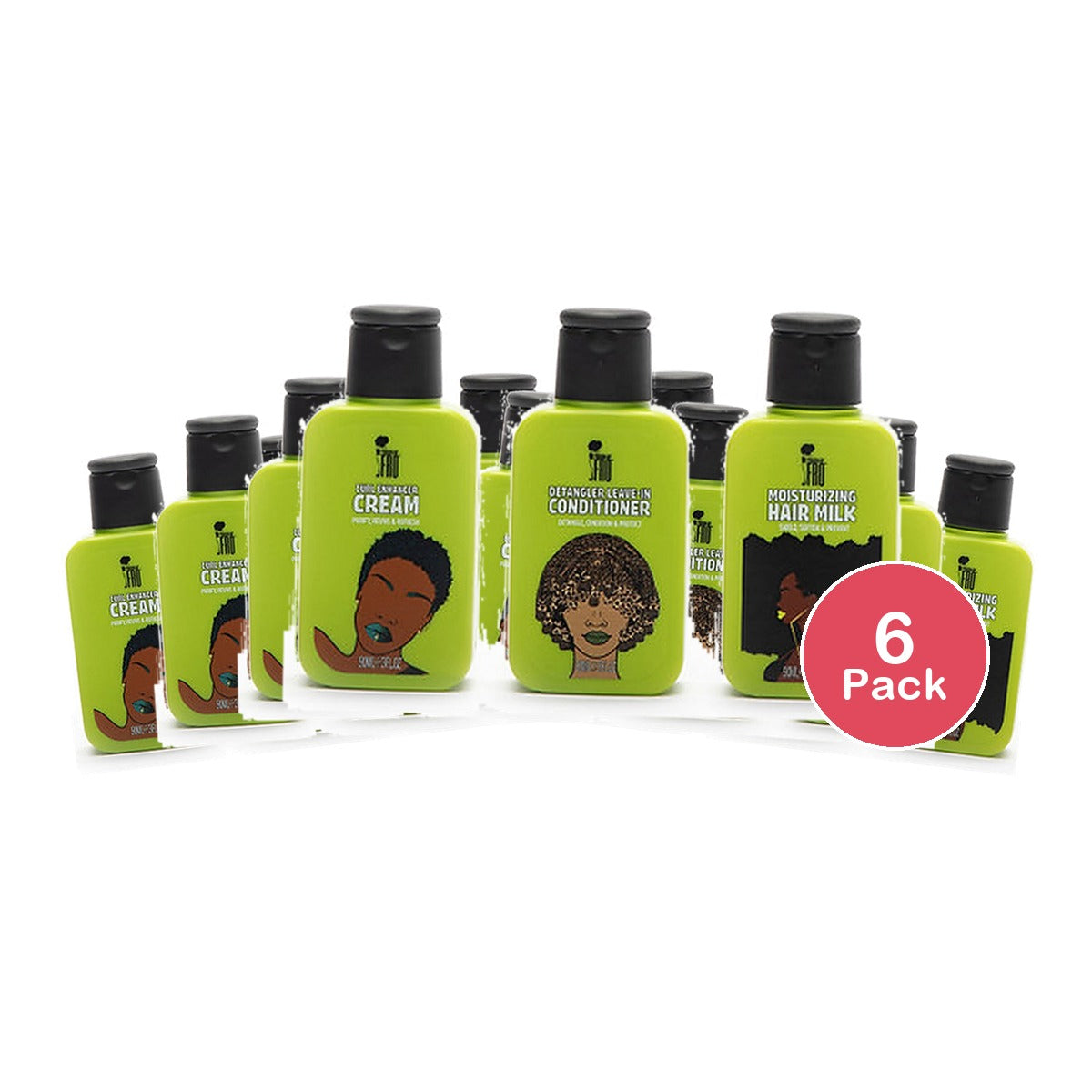 Pardon My Fro Travel Kit (Pack of 6)