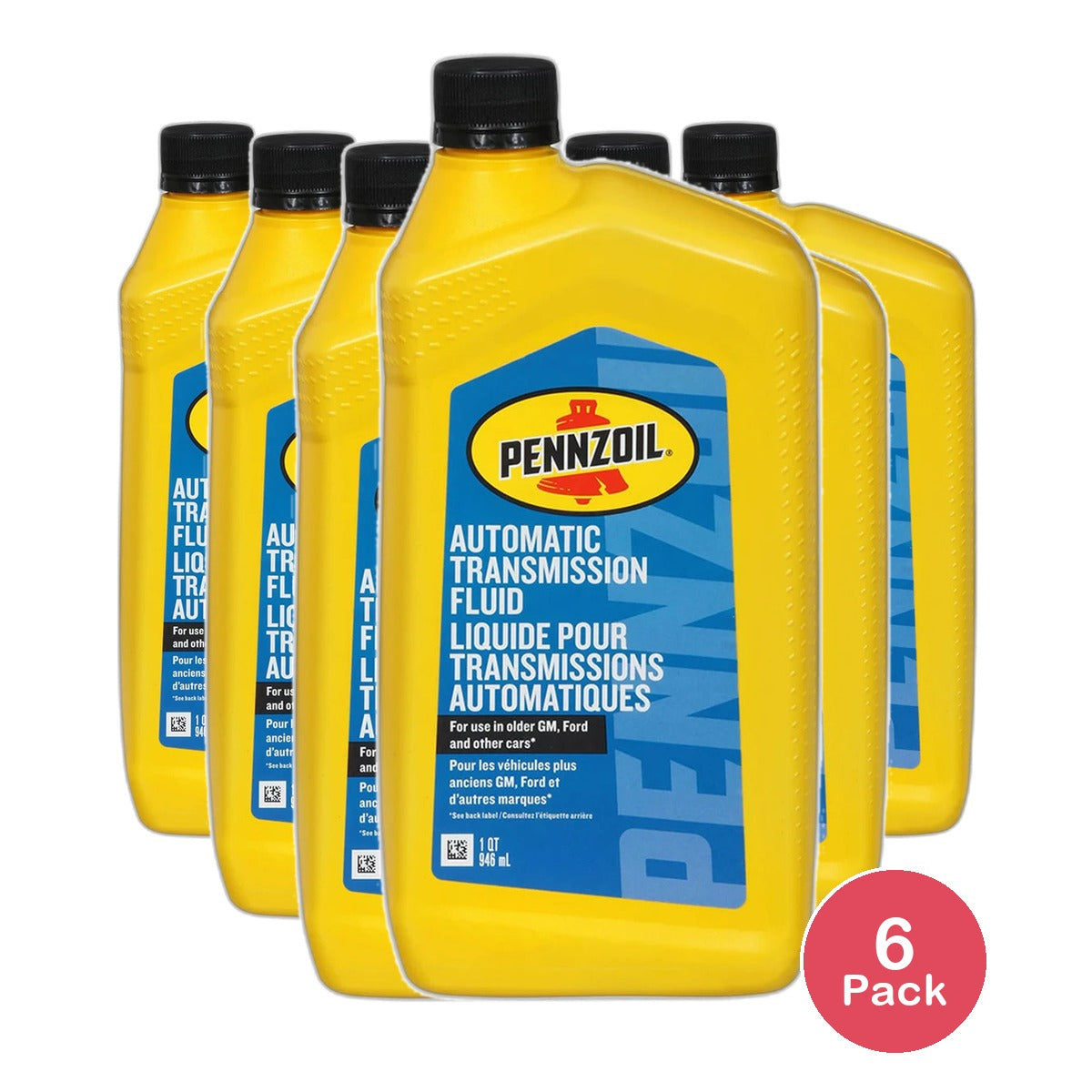 Pennzoil Automatic Transmission Fluid for Car 32 Oz (Pack of 6)