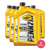 Pennzoil Platinum Full Synthetic Oil 5W-30 1 qt 32oz (Pack of 6)