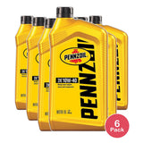 Pennzoil SAE 10W-40 Motor Oil for Engine 32 Oz (Pack of 6)
