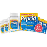 Pepcid AC Acid Reducer Maximum Strength Tablets 1.12Oz (Pack of 24)